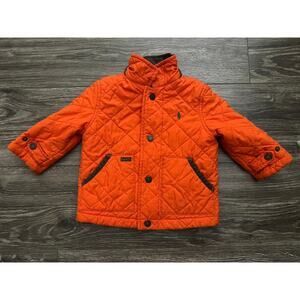 Polo Ralph Lauren Toddler Jacket Orange size 18m